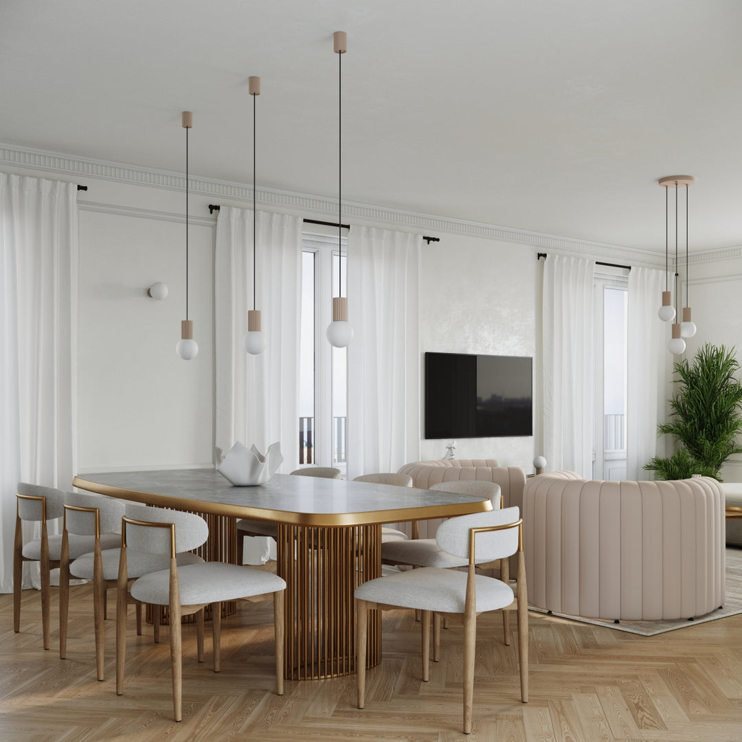 Lampa de masa HALO taupe