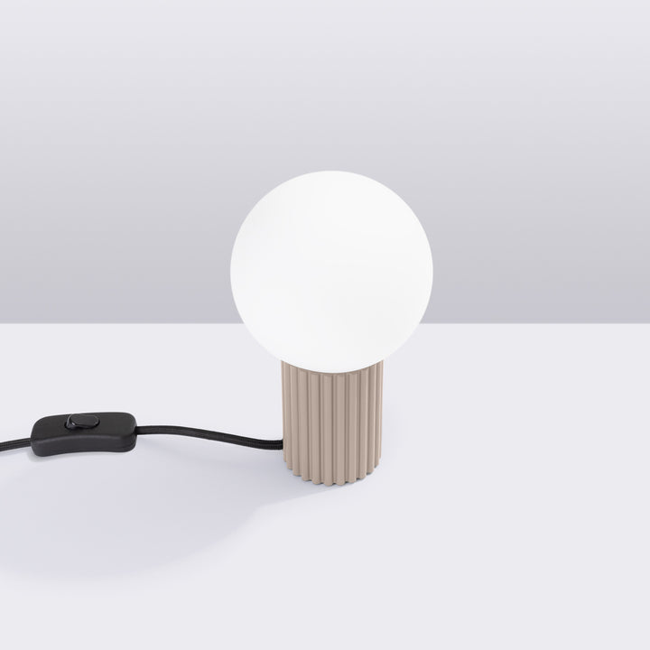 Lampa de masa HALO taupe