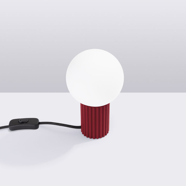 Lampa de masa HALO burgundy