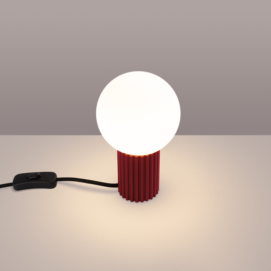 Lampa de masa HALO burgundy