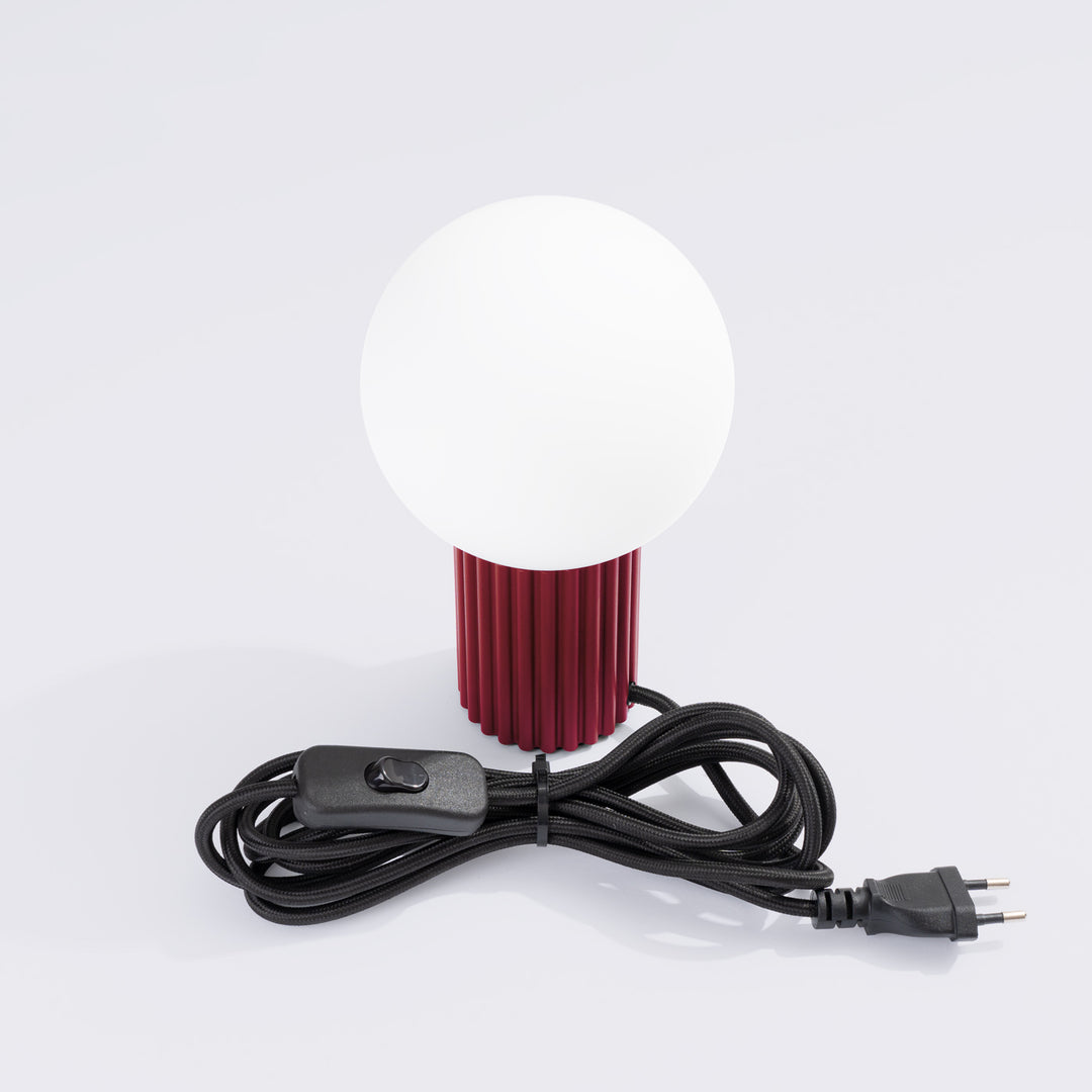 Lampa de masa HALO burgundy