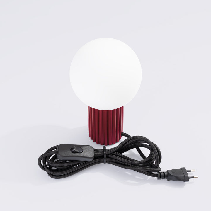 Lampa de masa HALO burgundy