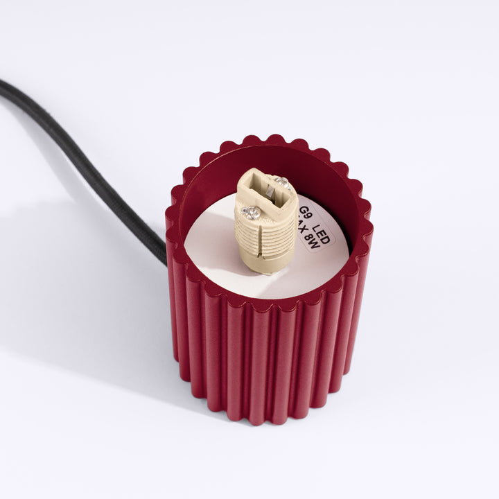 Lampa de masa HALO burgundy