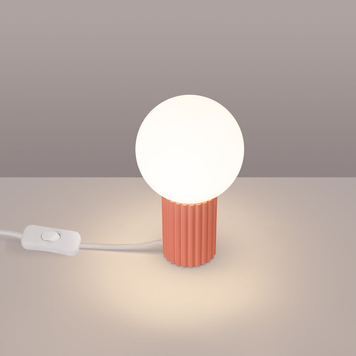 Lampa de masa HALO peach