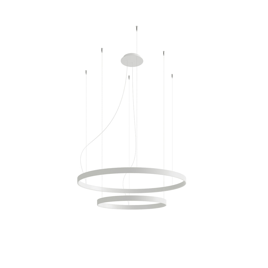 Lustra Rio 2 55/78 finisaj alb LED 3000K