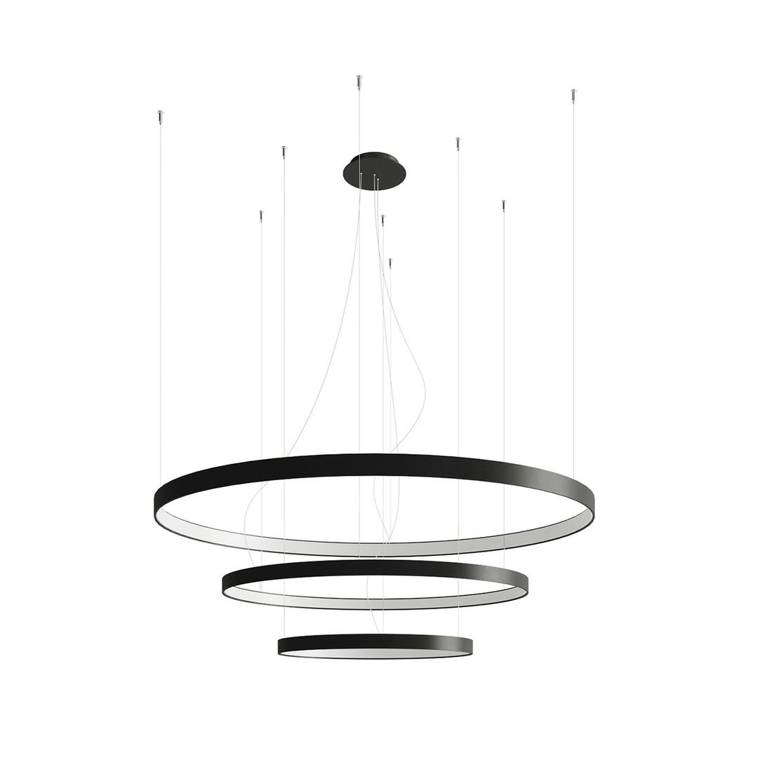 Lustra Rio 3 55/78/110 finisaj negru LED 4000K