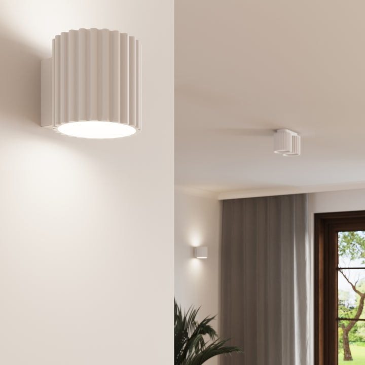 Lampa de perete AURA alb G9