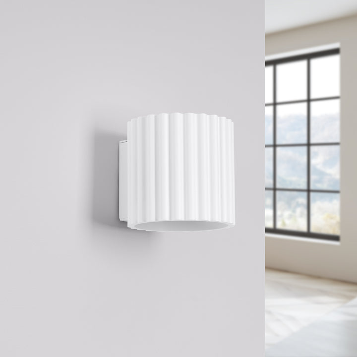 Lampa de perete AURA alb G9