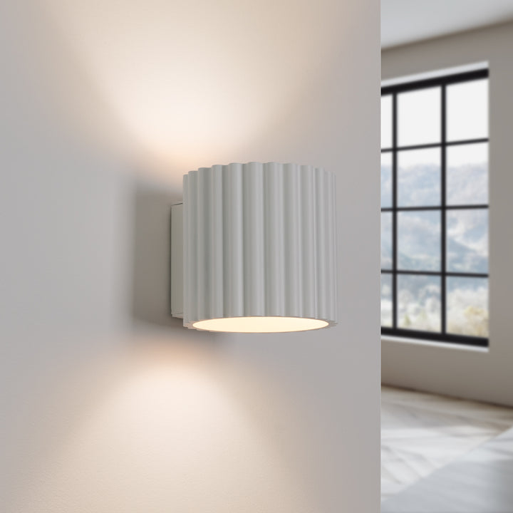 Lampa de perete AURA alb G9