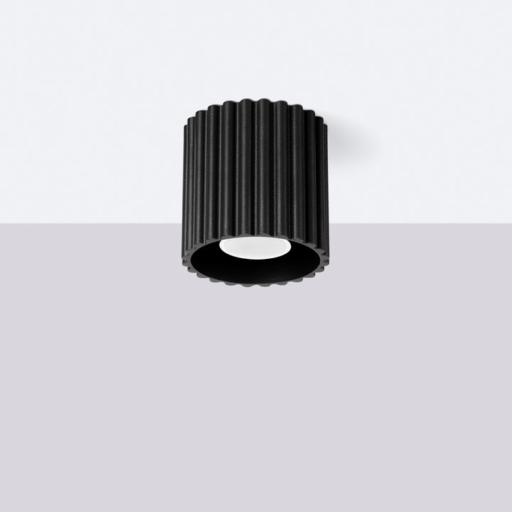 Spot aplicat AURA 1 negru GU10