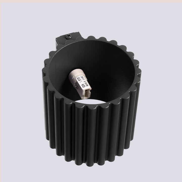 Lampa de perete AURA negru G9