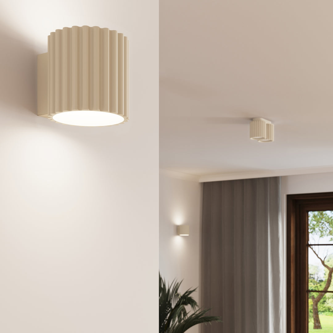 Lampa de perete AURA bej G9
