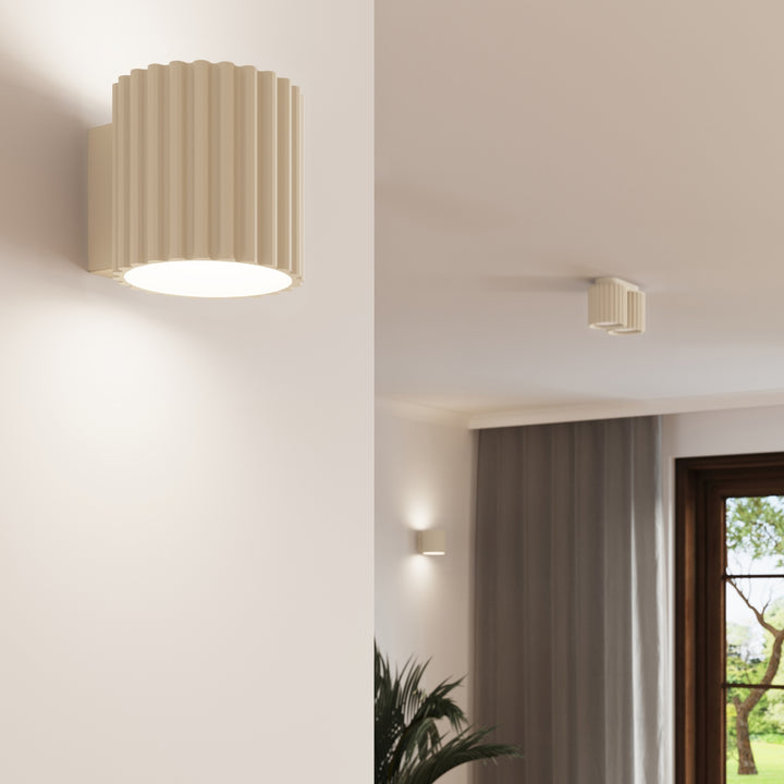 Lampa de perete AURA bej G9