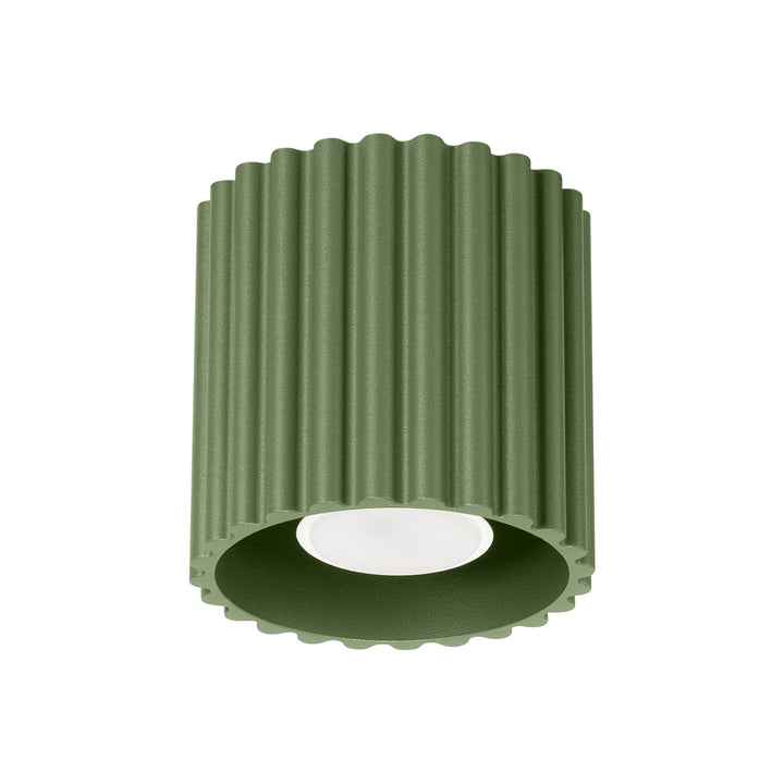 Spot aplicat AURA 1 verde maslin GU10