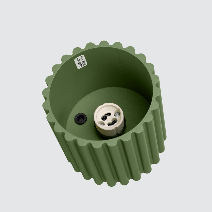 Spot aplicat AURA 1 verde maslin GU10