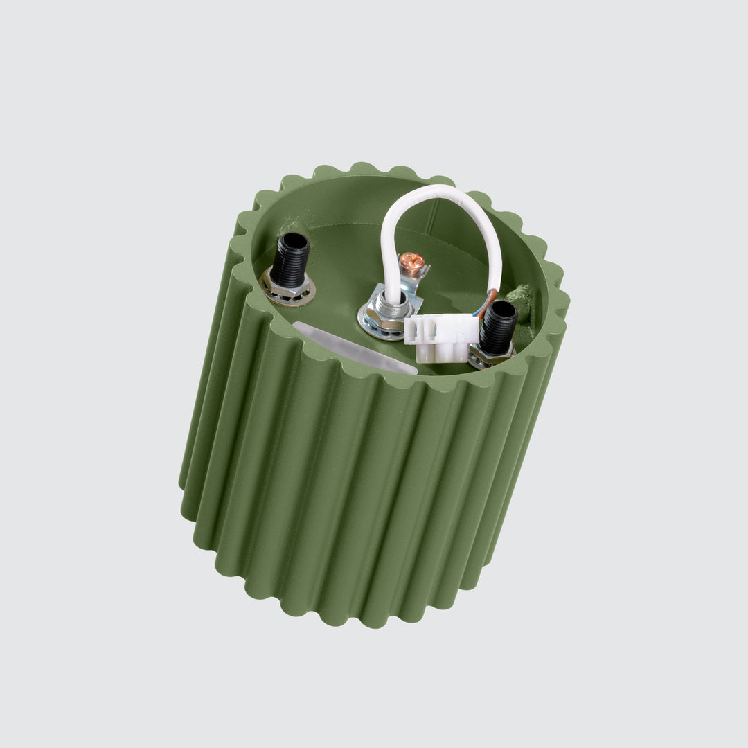 Spot aplicat AURA 1 verde maslin GU10