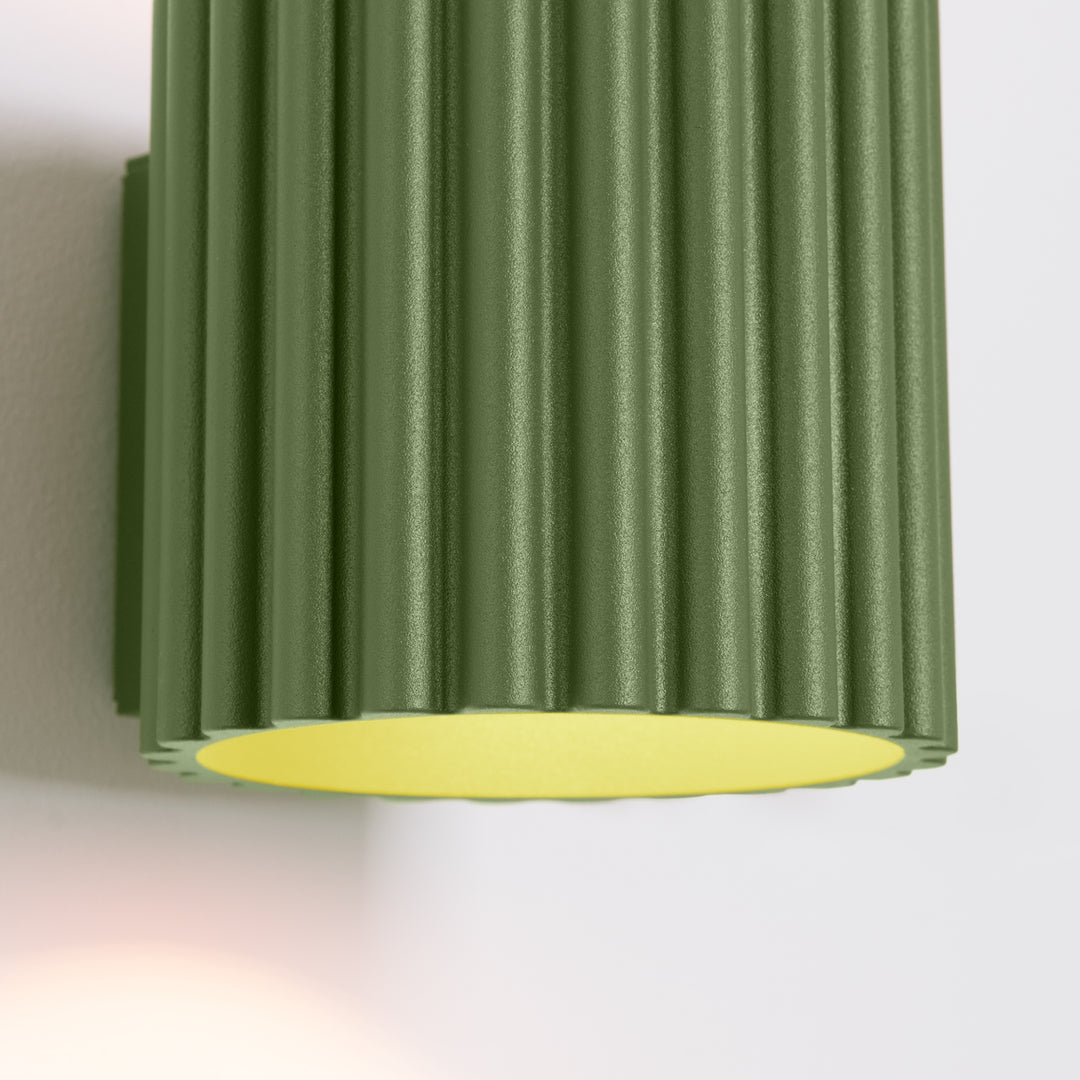 Lampa de perete AURA verde masliniu G9
