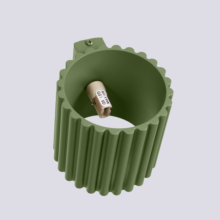 Lampa de perete AURA verde masliniu G9