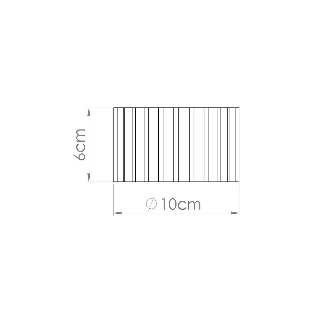 Spot aplicat AURA 1 verde maslin Gx53