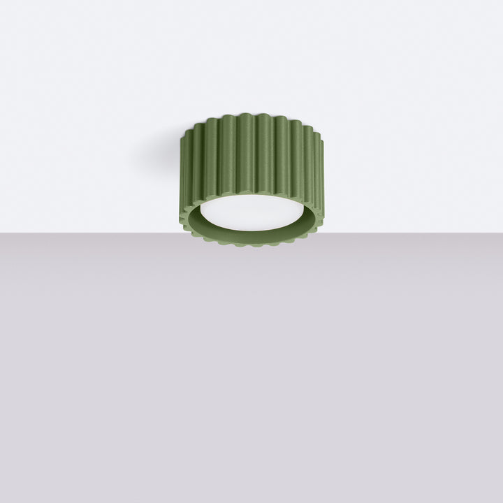 Spot aplicat AURA 1 verde maslin Gx53