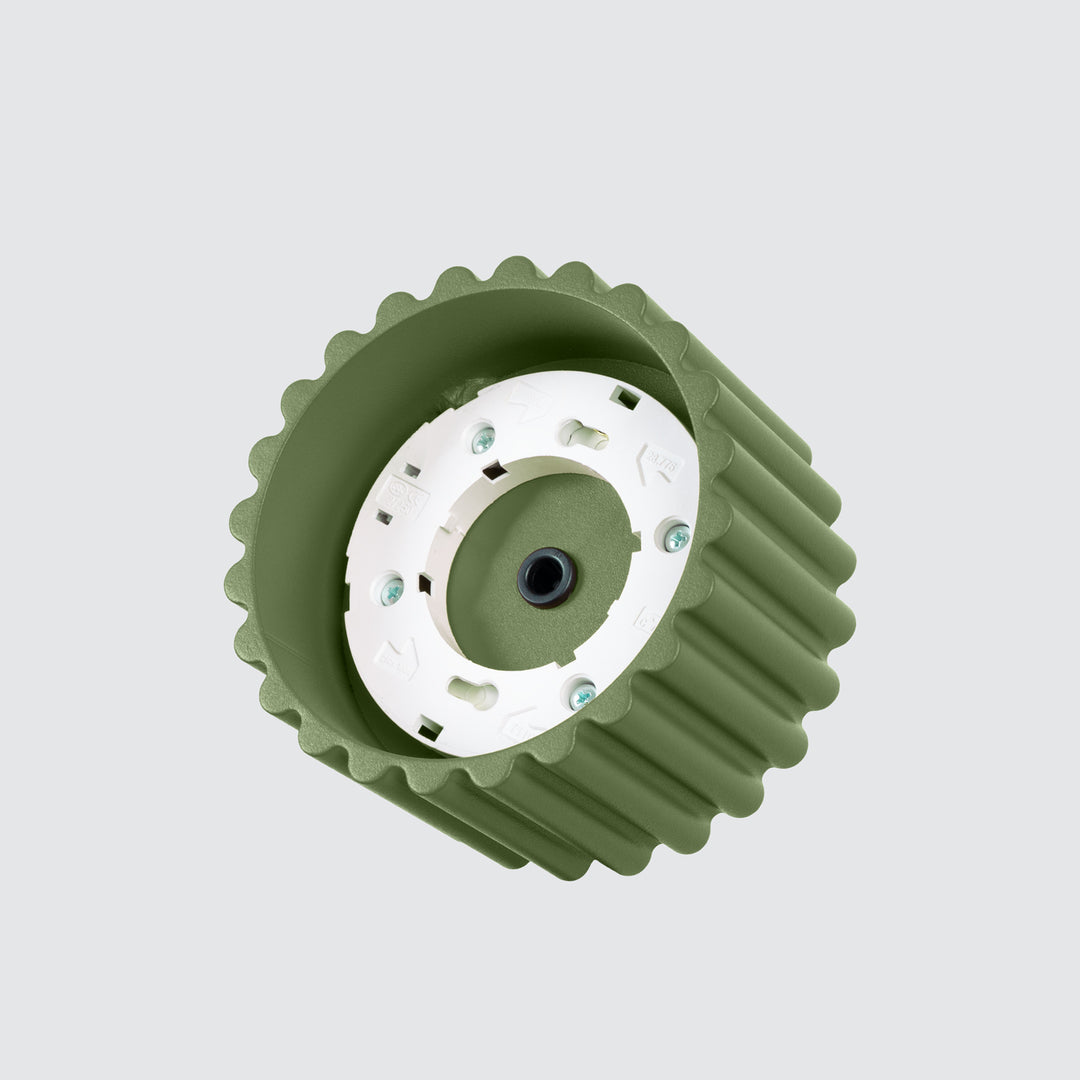 Spot aplicat AURA 1 verde maslin Gx53