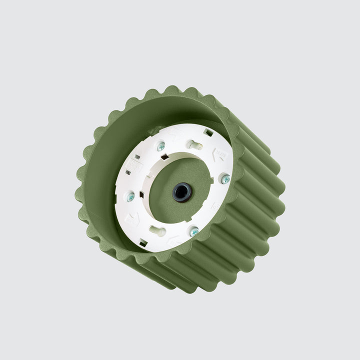 Spot aplicat AURA 1 verde maslin Gx53