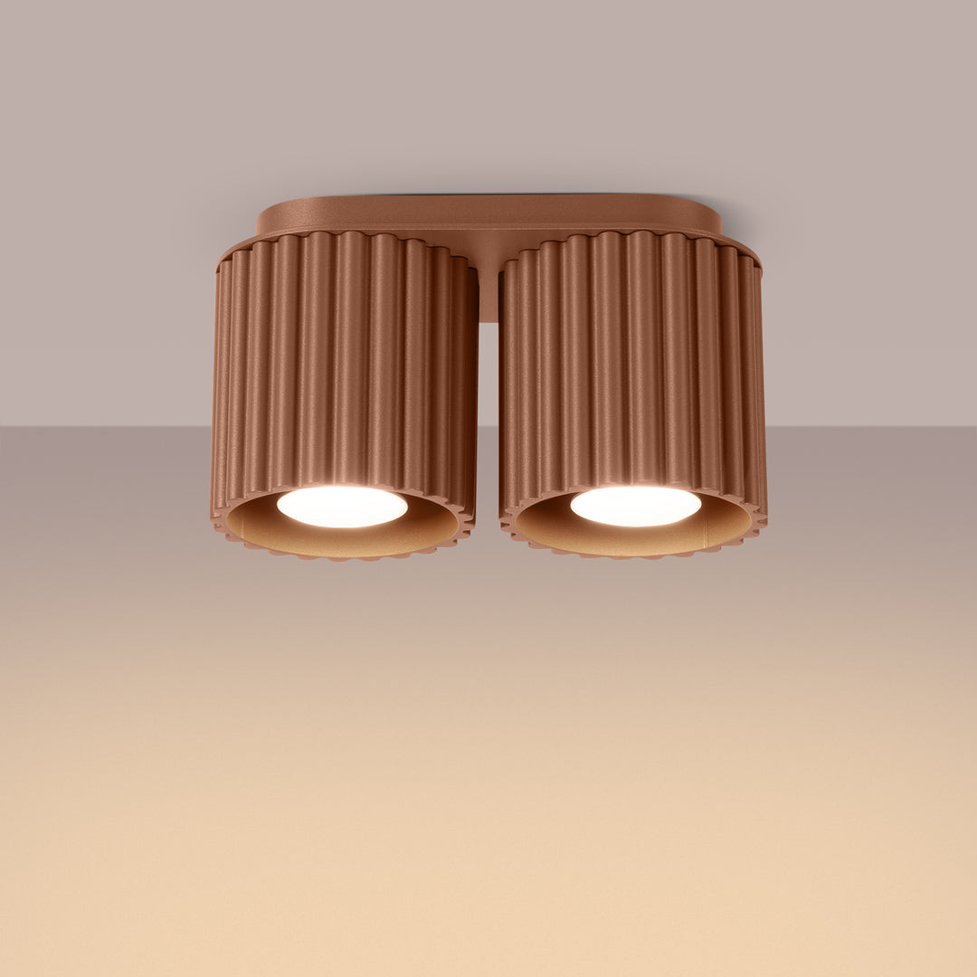 Spot aplicat AURA 2 mocha GU10
