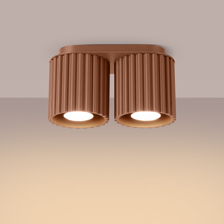 Spot aplicat AURA 2 mocha GU10