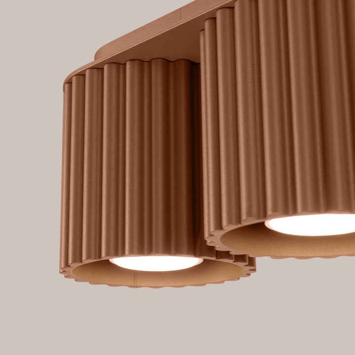 Spot aplicat AURA 2 mocha GU10