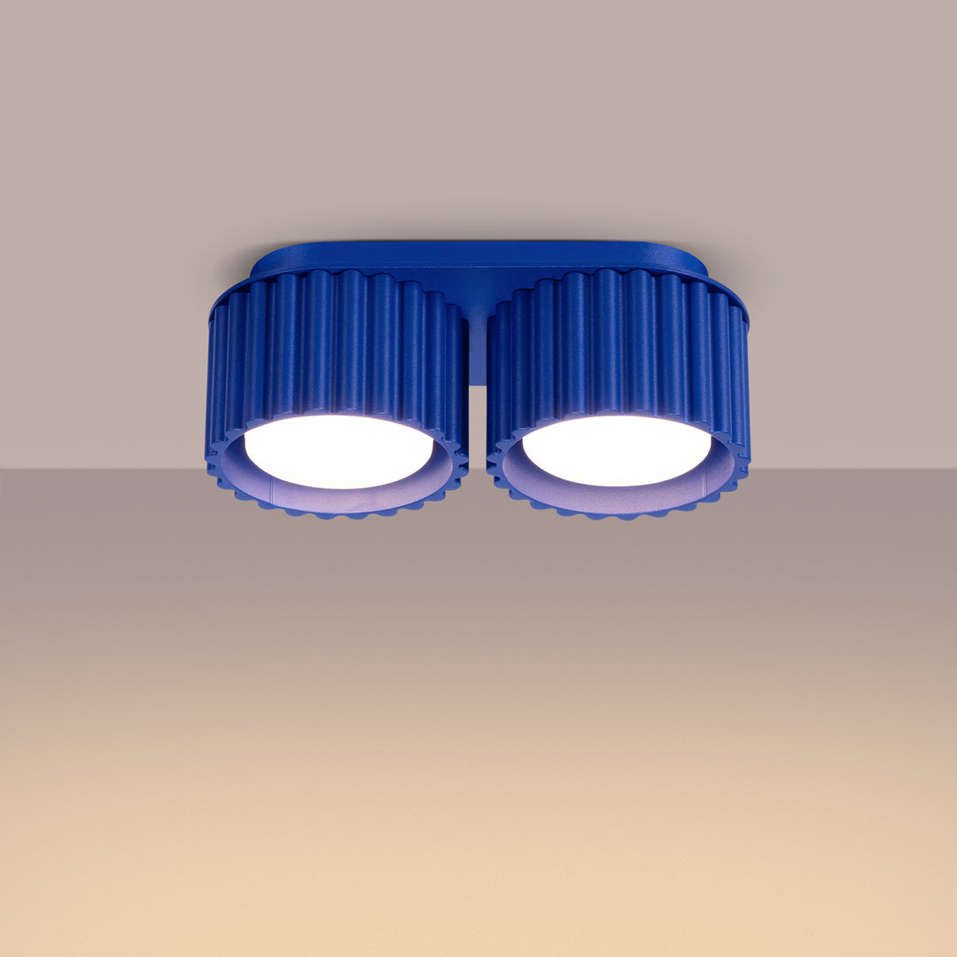 Spot aplicat AURA 2 ultramarin Gx53