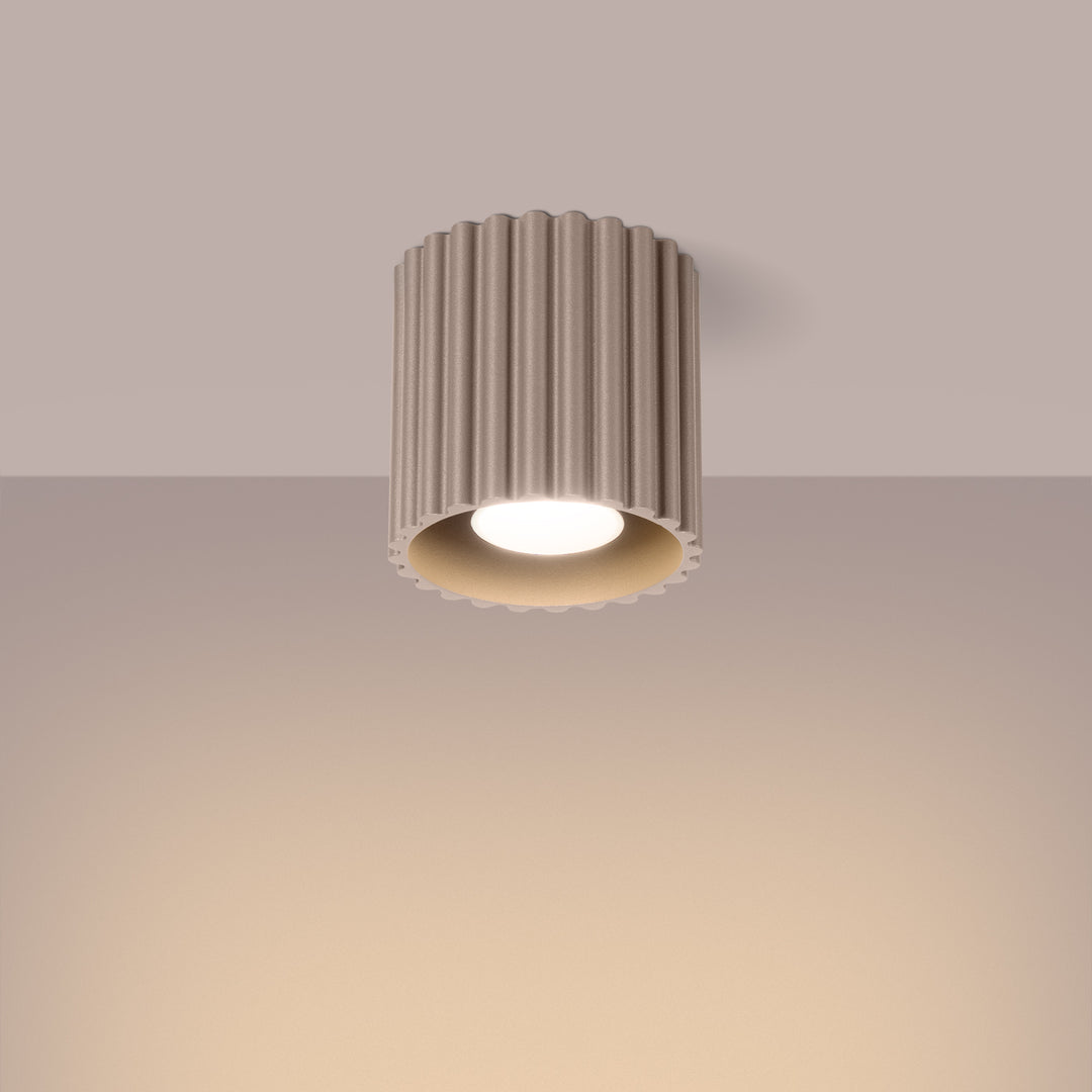 Spot aplicat AURA 1 taupe GU10