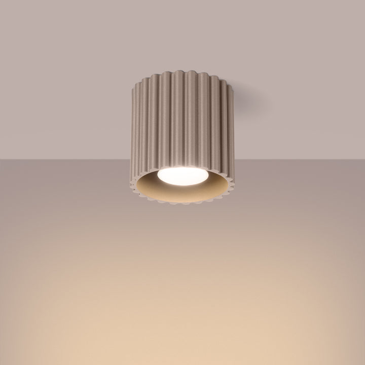 Spot aplicat AURA 1 taupe GU10