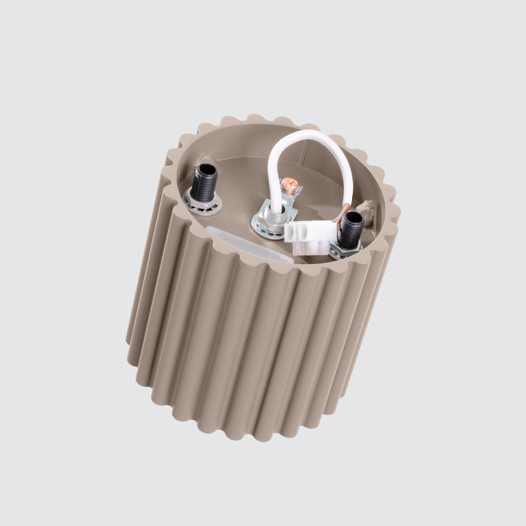 Spot aplicat AURA 1 taupe GU10