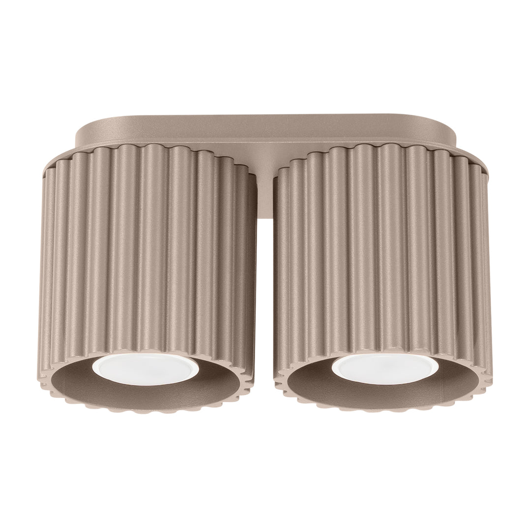 Spot aplicat AURA 2 taupe GU10
