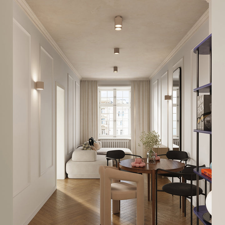 Lampa de perete AURA taupe G9