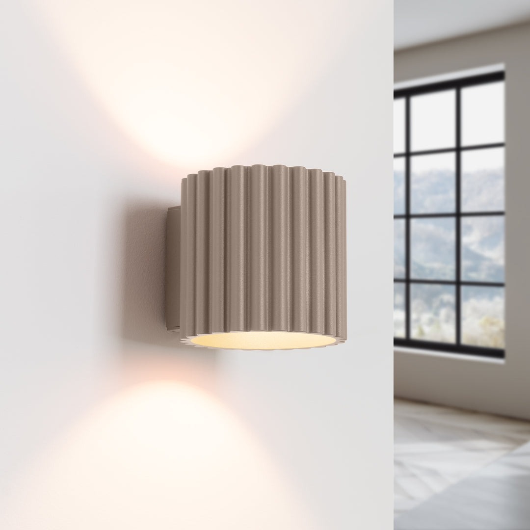 Lampa de perete AURA taupe G9