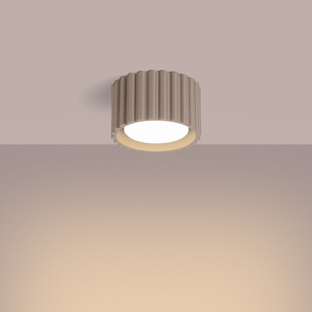 Spot aplicat AURA 1 taupe Gx53