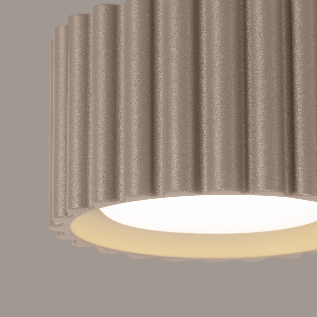 Spot aplicat AURA 1 taupe Gx53