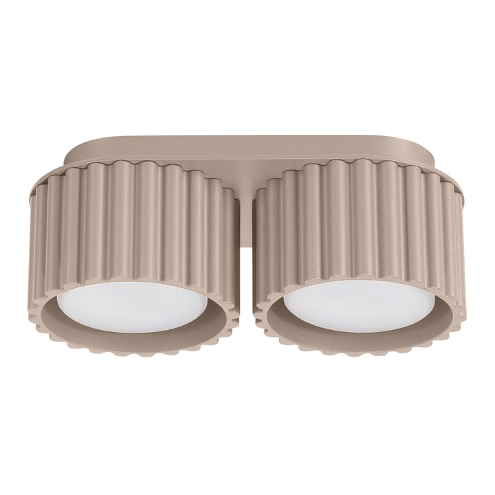 Spot aplicat AURA 2 taupe Gx53