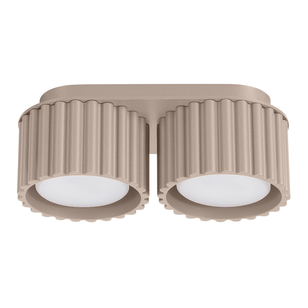 Spot aplicat AURA 2 taupe Gx53