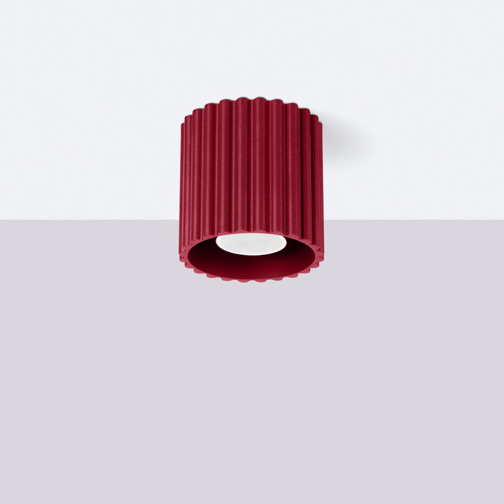 Spot aplicat AURA 1 burgundy GU10