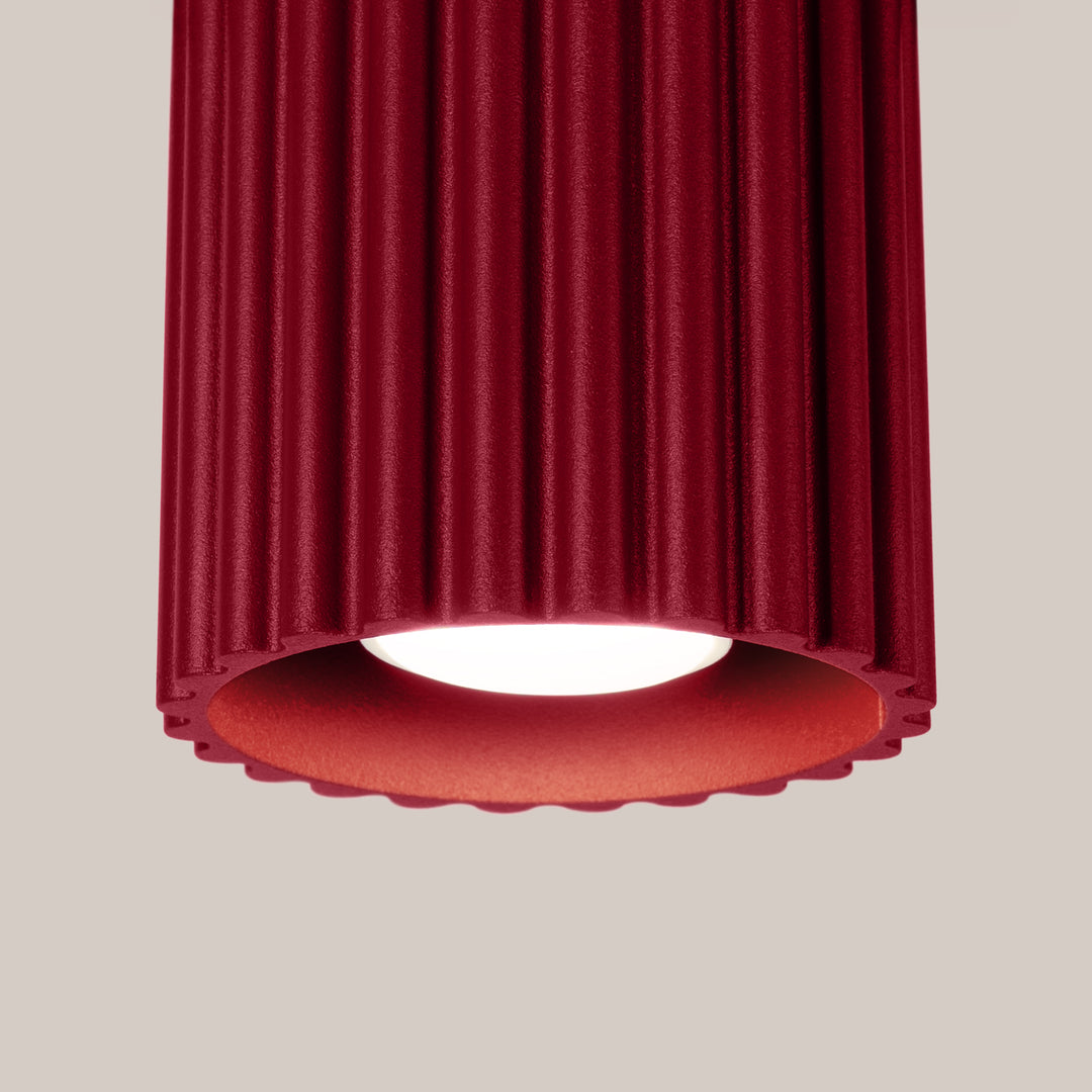 Spot aplicat AURA 1 burgundy GU10