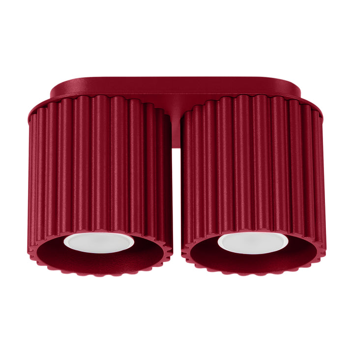 Spot aplicat AURA 2 burgundy GU10