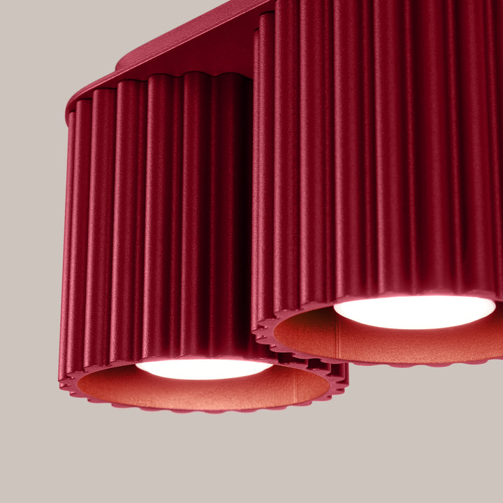 Spot aplicat AURA 2 burgundy GU10