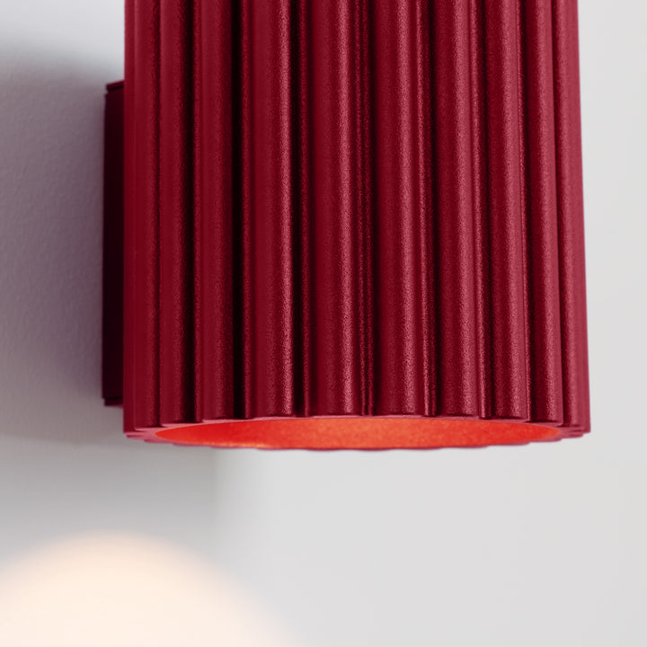 Lampa de perete AURA burgundy G9