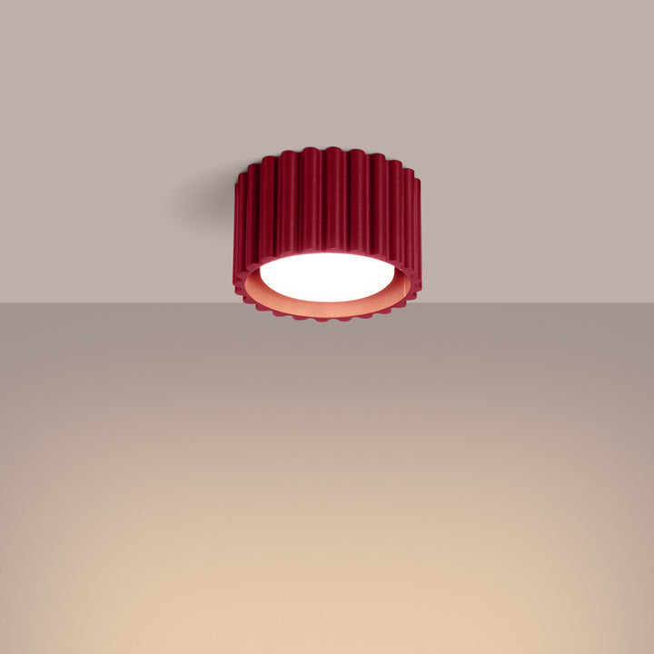 Spot aplicat AURA 1 burgundy Gx53