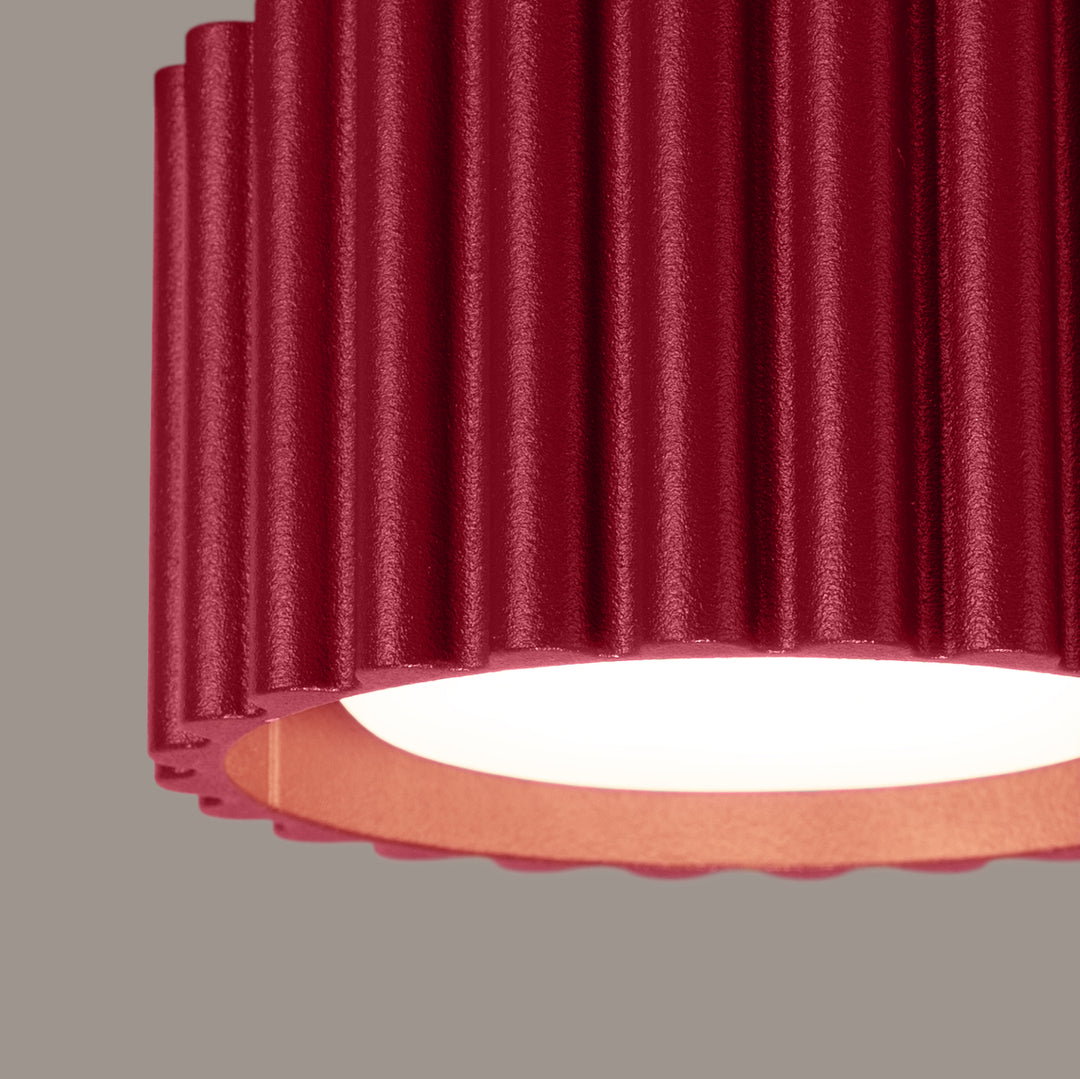 Spot aplicat AURA 1 burgundy Gx53