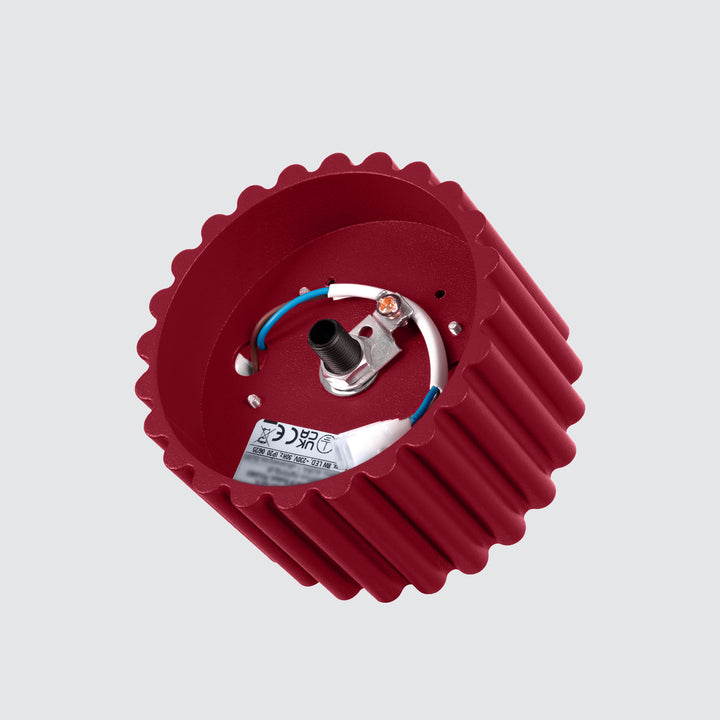 Spot aplicat AURA 1 burgundy Gx53