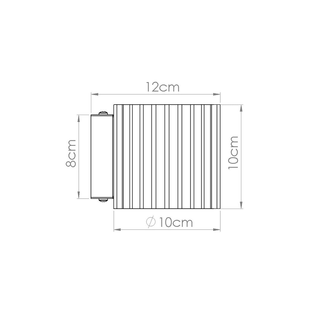 Lampa de perete AURA peach G9