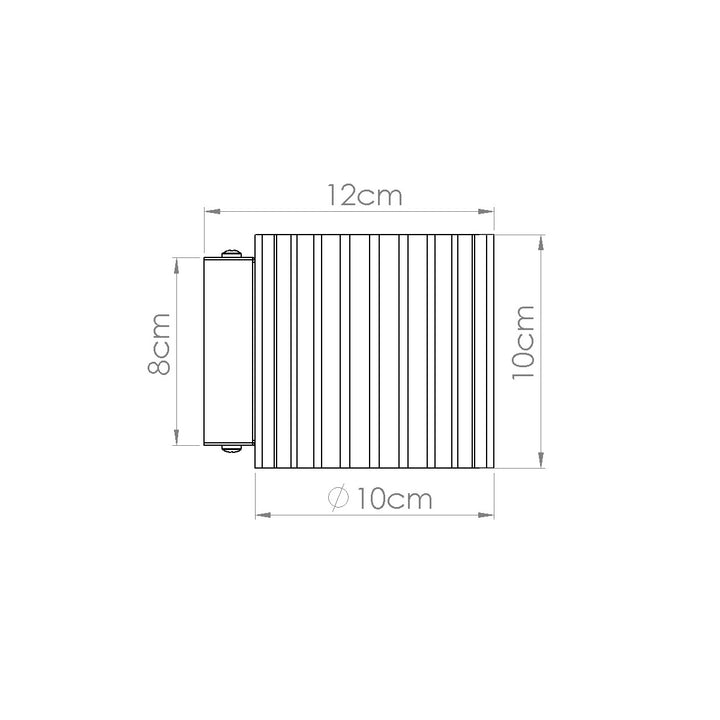 Lampa de perete AURA peach G9